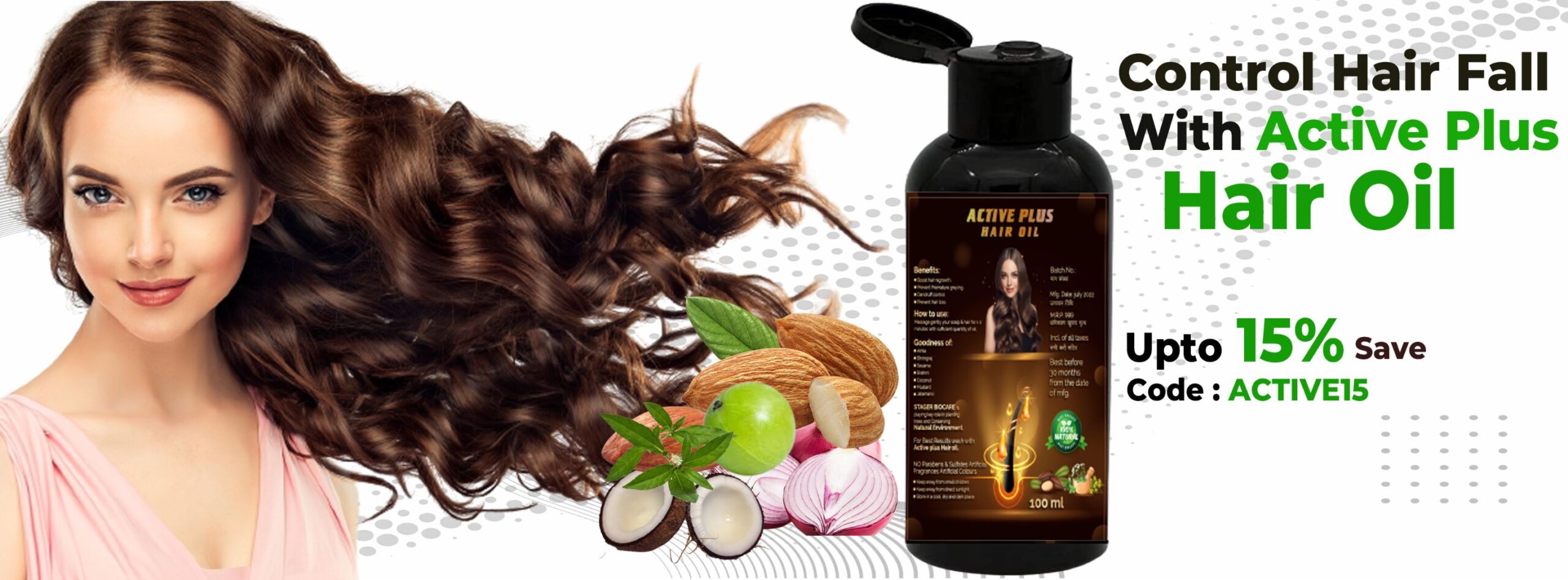 Active Plus Hair Oil